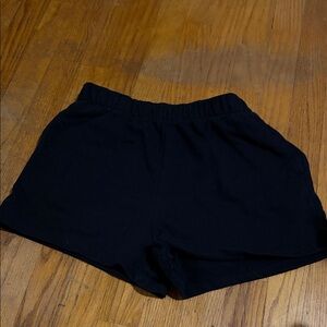 Garage Black Athletic Shorts
